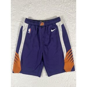 Nike Phoenix Suns NBA‎ Icon Edition Basketball Shorts Purple Youth Sz M